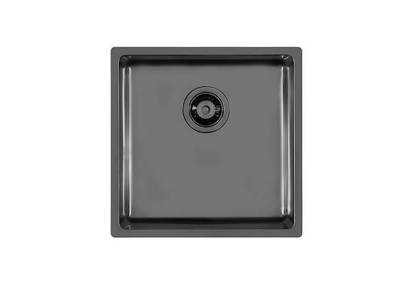 KE Sink Gun Metal 18″ x 18" – U/M, Kitchen Sinks