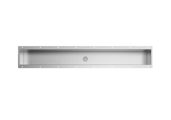 Equipped troughs 42" - U/M, Equipped troughs