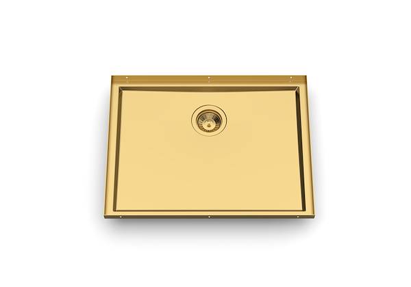 Sink Phantom Base Gold 24″ x 18" (30mm thk), Kitchen Sinks