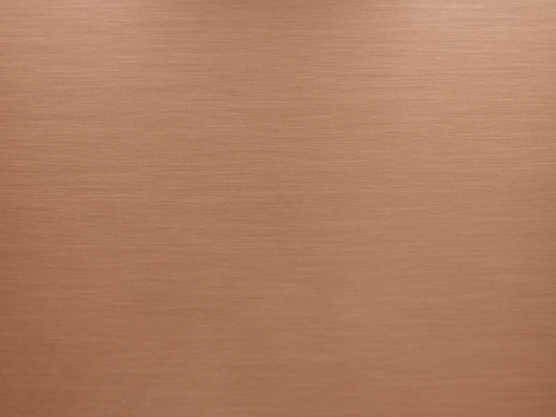 The colors of steel, Copper, elegance and antique effect