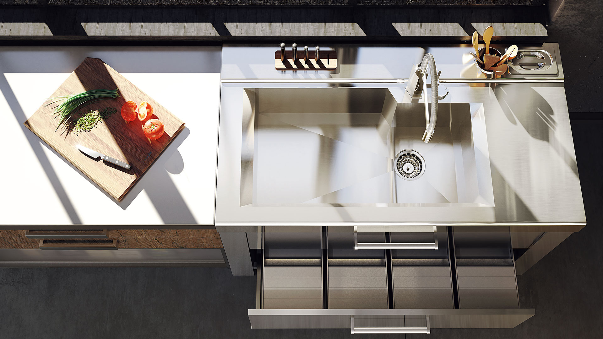 Accessorized, multi-function solution 