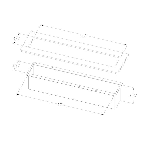 Equipped troughs 30 - U/M