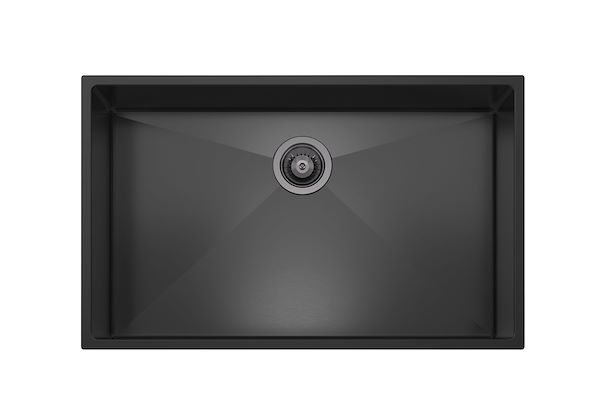 Armored R12 Sink Black 32” x 20 – U/M