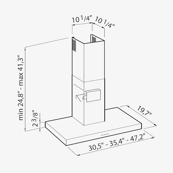 Hood Milano Wall</br>