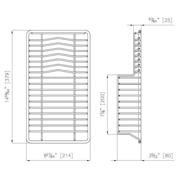 Stainless Steel dishes holder