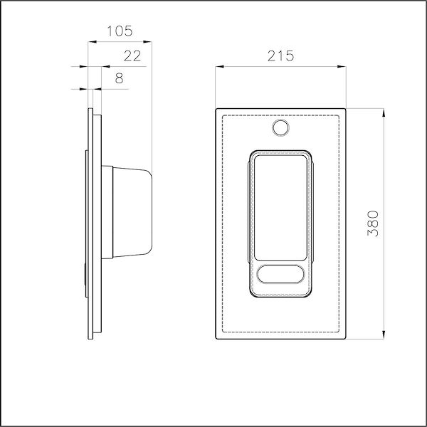 Grating kit complete with ring support and food collection tray