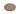 Iroko-wood round chopping board