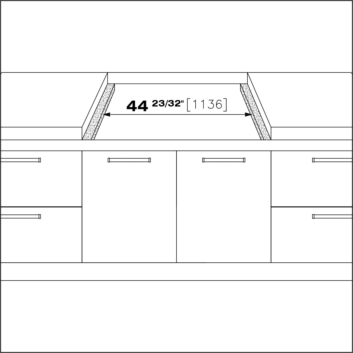 Foster Milano Rangetop 5 Plate Induction