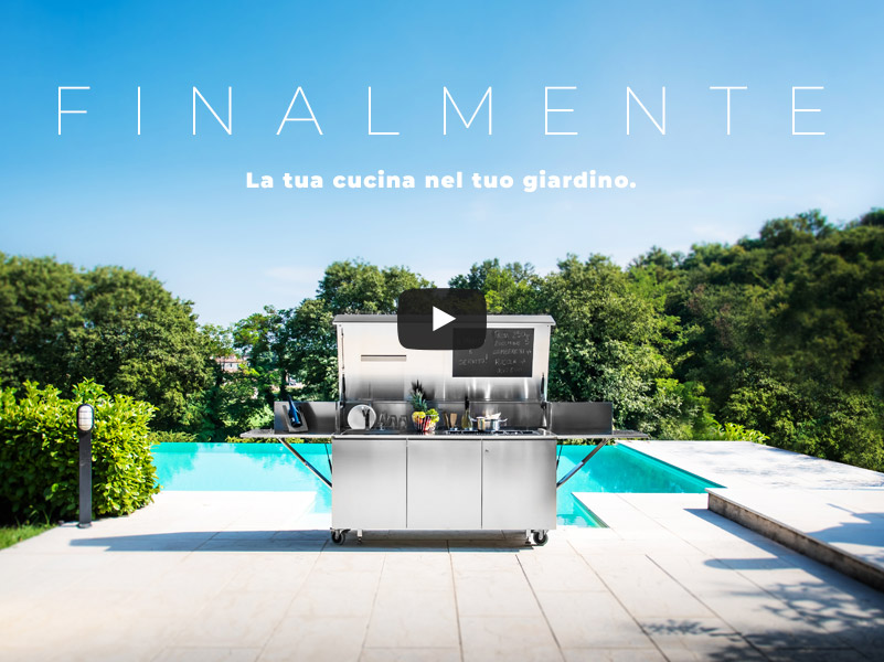 Finalmente, your kitchen in your garden