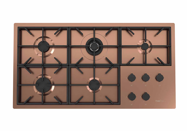 Milano Cooktop Copper 5 burners