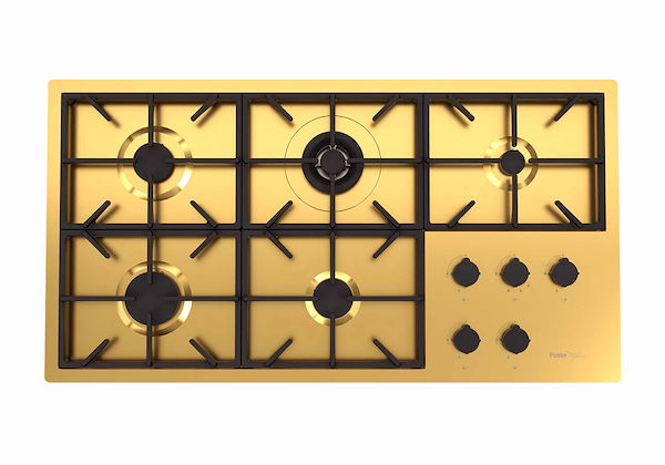 Milano Cooktop Gold 5 burners