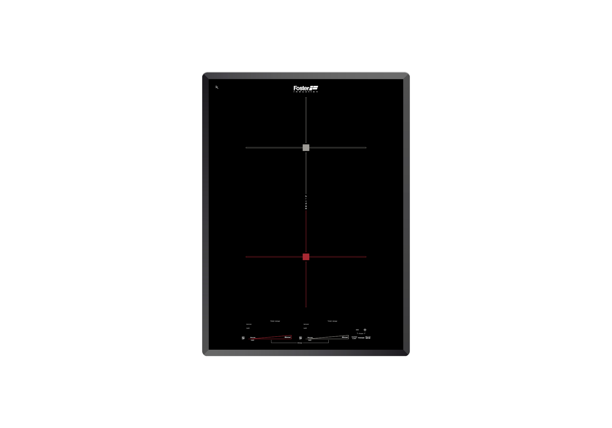 Milano Induction Cooktop 2 Plate