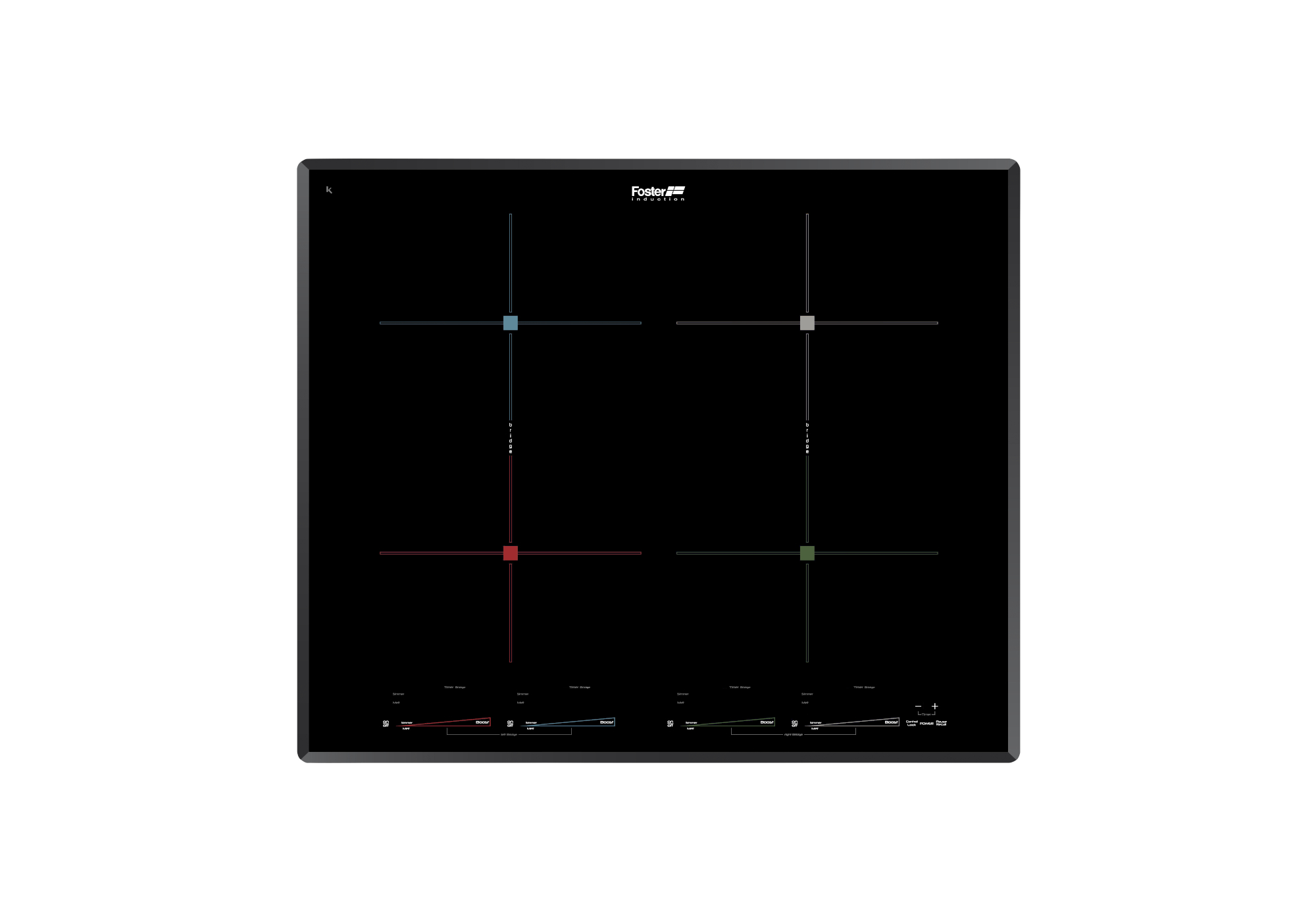 Milano Induction Cooktop 4 Plate