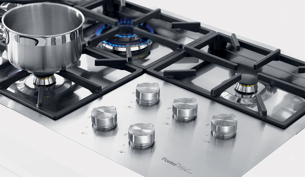 Gas cooktops