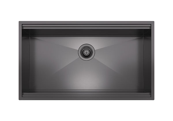 Sink Leonardo Gun Metal 1B 33″ –  UM