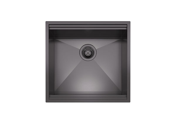 Sink Leonardo Gun Metal 20″ x 20 –  U/M