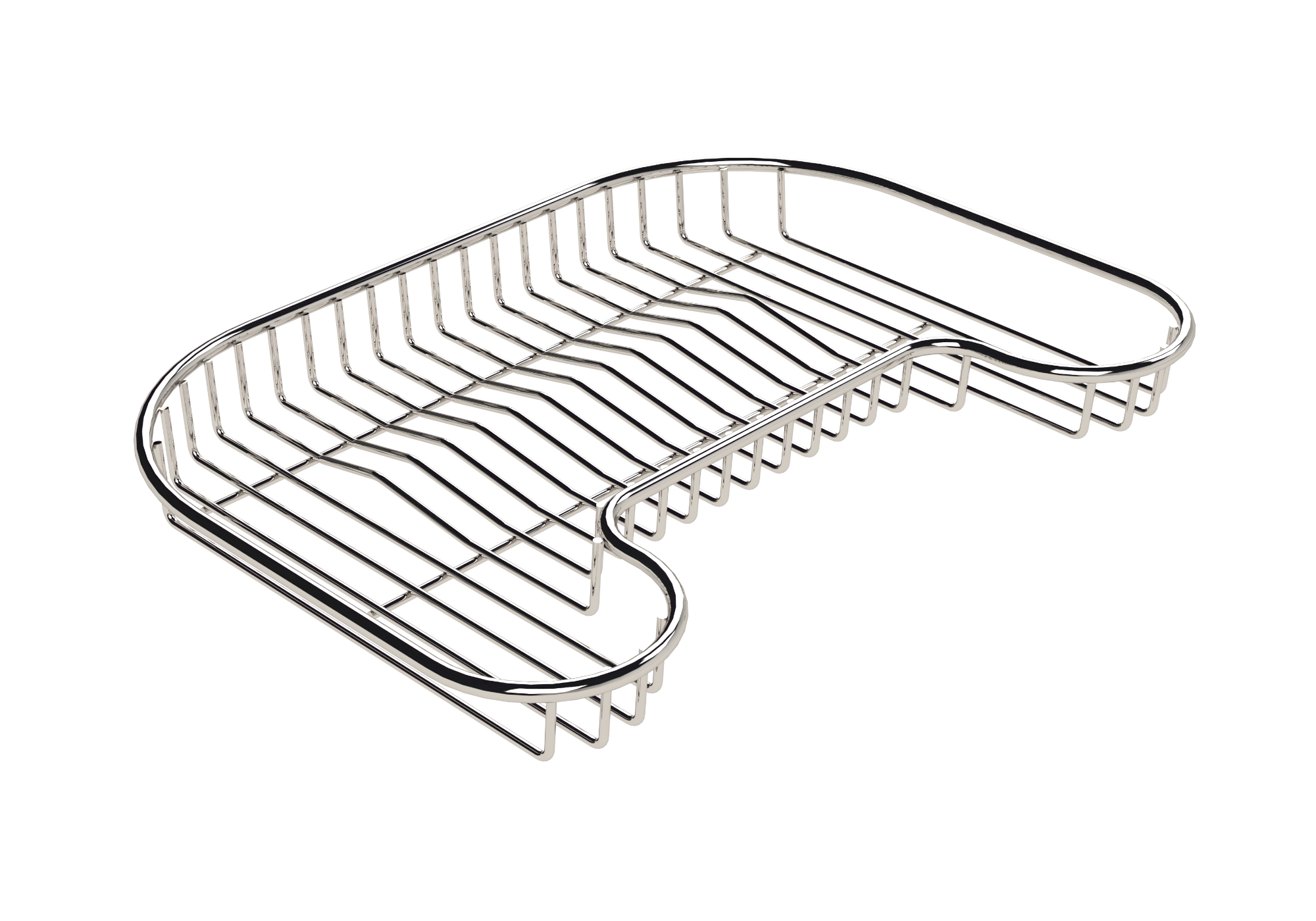 Stainless steel dishes holder