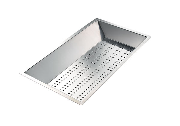 Stainless steel perforated pan