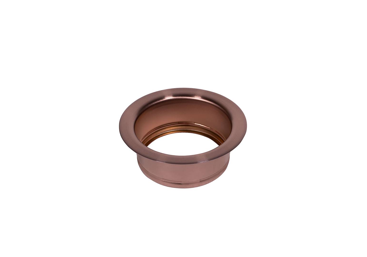 Waste disposer throat PVD Copper